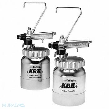 DEVILBISS Pressure Cup Stainless Steel, 6MVG6
