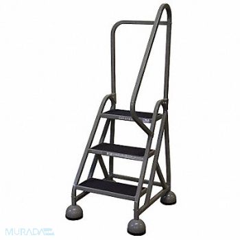 COTTERMAN D5275 Rolling Ladder Hndrl Platfm 27 In H, 6MXG1
