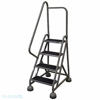 COTTERMAN D5272 Rolling Ladder Hndrl Platfm 36 In H, 6MXH6