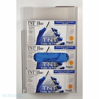 ZING Universal Glove Dispenser PETG Clr 3 Box, 6MYA4