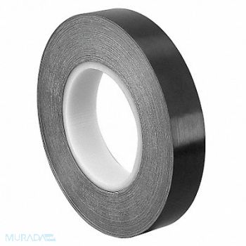 TAPECASE Film Tape 3 in x 36 yd Black 10 mil, 15D454