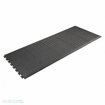 WEARWELL Modular Antifatigue Mat Black 2ft.x5ft., 6NAU6
