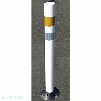 DAVIDSON W post 3in W wraps blk base, 6NDW5