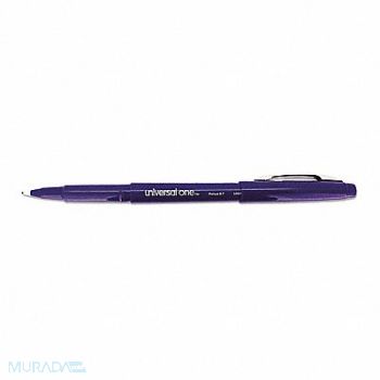 UNIVERSAL ONE Rollerball Pens Blue PK12, 6NDZ5