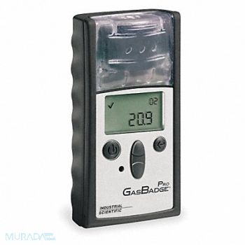 INDUSTRIAL SCIENTIFIC Single Gas Detector Oxygen, 6NE65
