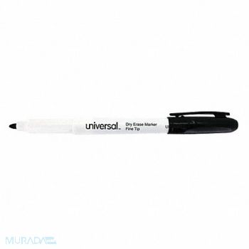 UNIVERSAL Dry Erase Marker Bullet PK12, 6NEA1