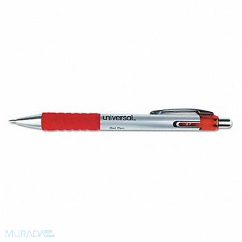 UNIVERSAL ONE Gel Pens Red PK12, 6NEE0