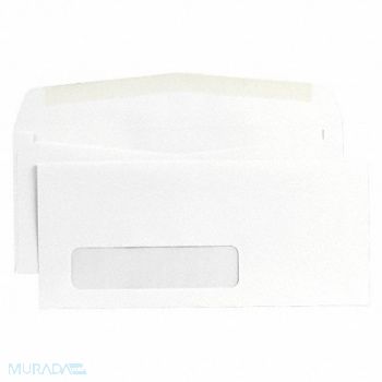 UNIVERSAL Window Envelope Gummed Flap PK500, 6NEP8