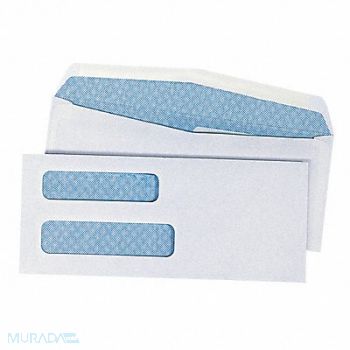 UNIVERSAL Window Envelope Gummed Flap PK500, 6NER1