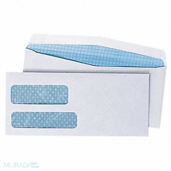 UNIVERSAL Window Envelope Gummed Flap PK500, 6NER2
