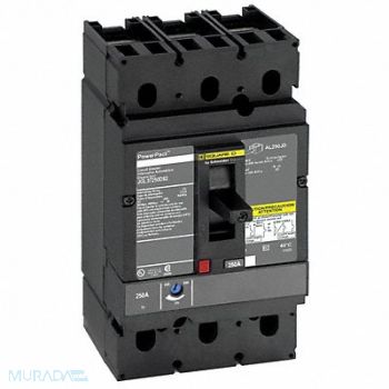 SQUARE D Circuit Breaker 225A 3P 600VAC JG, 6NHF9