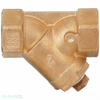 GRAINGER APPROVED Y Strainer 8 1/2 H 20 mesh Bronze, 6NPX6