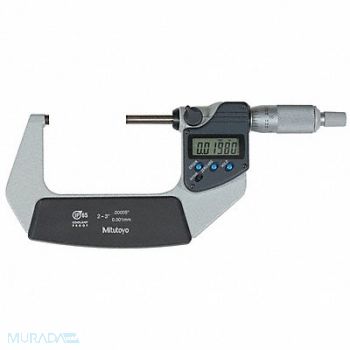 MITUTOYO Digital Micrometer Outside 2 to 3 In, 6NPY7