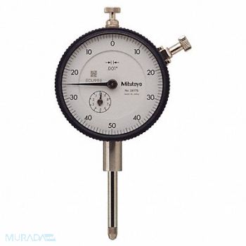 MITUTOYO Dial Indicator 0 to 1 In 0-50-0, 6NRC1