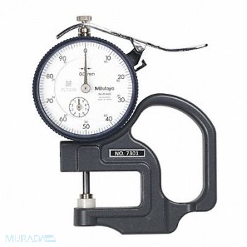 MITUTOYO Dial Thickness Gauge Accuracy +/-0.015mm, 6NRC7