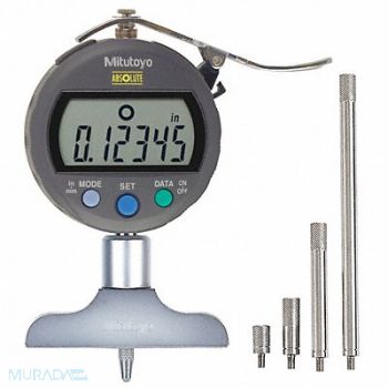 MITUTOYO Electronic Digital Depth Gage 0 to 8 In, 6NRD0