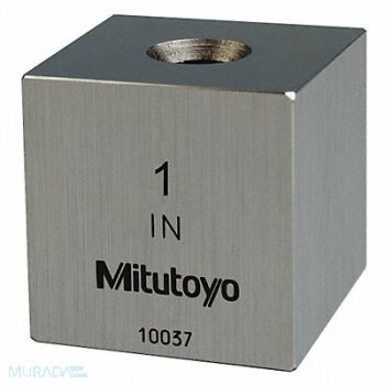 MITUTOYO Gage Block Square Steel 1.00 In ASME 0, 6NRF0