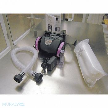 ILC DOVER PAPR System Full Hood Clear Belt-Mount, 6NTW9