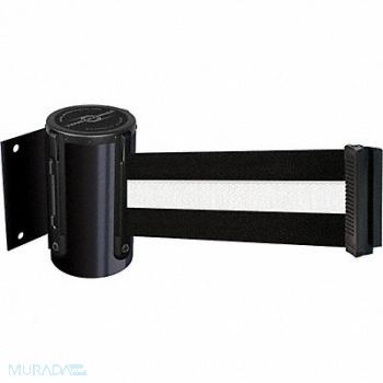 TENSABARRIER Retractable Belt Barrier Blk Wht Stripe, 6NW02