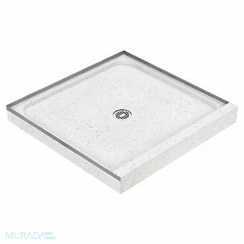 FIAT PRODUCTS Shower Floor Rectangle 36 in x 36 in, 6NWU7