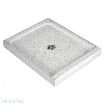 FIAT PRODUCTS Shower Floor Rectangle 48 in x 32 in, 6NWU9