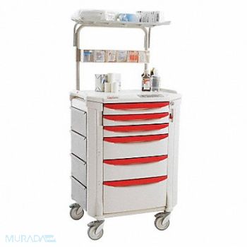 METRO Critical Care Cart 69 15/16Hx22 3/8W, 6NXJ3