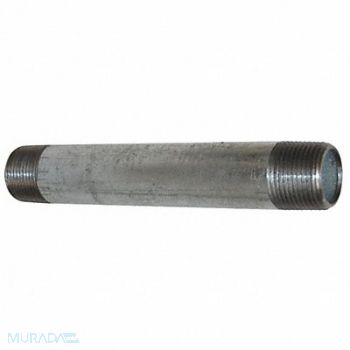 GRAINGER APPROVED Nipple 1/8 . 12 . Galv Welded Steel, 6P933