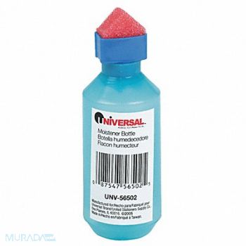 UNIVERSAL Envelope Moisteners 2 oz Blue, 6PDR2