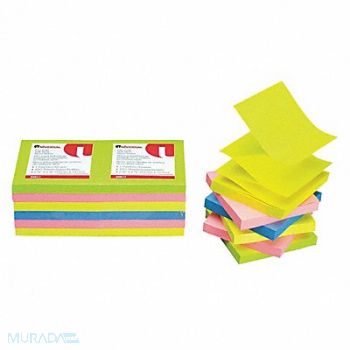 UNIVERSAL ONE Sticky Notes 3 x 3 PK12, 6PDT0