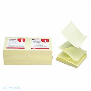 UNIVERSAL ONE Sticky Note Refills 3 x 3 PK12, 6PDT2