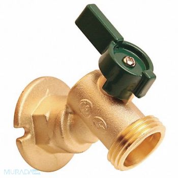 GRAINGER APPROVED Sillcock Quarter Turn Brass 3/4 NPT, 6PDZ2