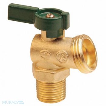 GRAINGER APPROVED Boiler Drain Valve Quarter Turn 3/4 In, 6PEA2