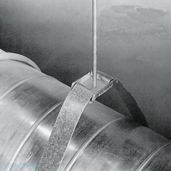 DUCTMATE Strap Hanger Steel PK5, 6PFZ3