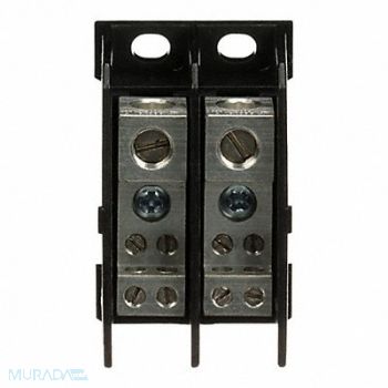 SQUARE D Mintr Distr Block Al/Cu 600V AC/DC, 6PGF3