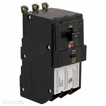 SQUARE D Circuit Breaker 30A Bolt On 240V 3P, 6RHF4