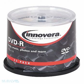 INNOVERA DVD+R 4.7GB PK50, 6PKN0