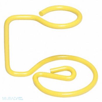 HEATHROW SCIENTIFIC Rack 1-Well Steel Yellow, 6PTK4