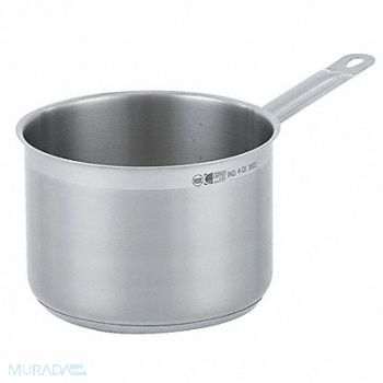 VOLLRATH Stainless Steel Sauce Pan 2-3/4 Qt., 6PVA1