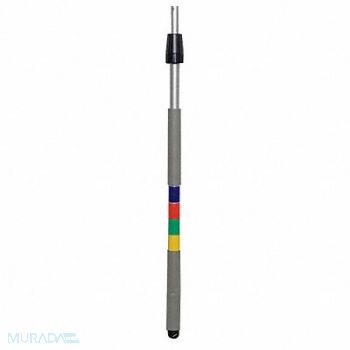 TOUGH GUY Telescoping Pole 60 in L Silver, 6PVX3