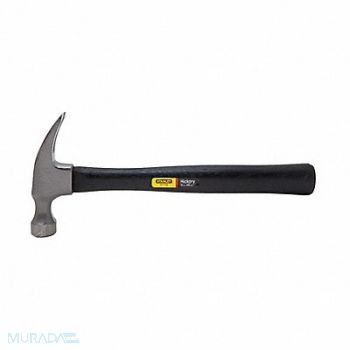 STANLEY Rip Claw Hammer 16 Oz Hickory, 6R254