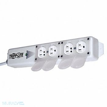 TRIPP LITE Surge Protector Strip 4 Outlet White, 6RHV9