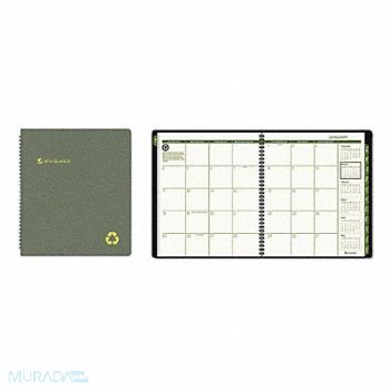 AT-A-GLANCE Planner Monthly 9 x 11in Black, 6RMK0