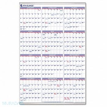 AT-A-GLANCE Wall Calendar Yearly 24 x 36 In, 6RMP4