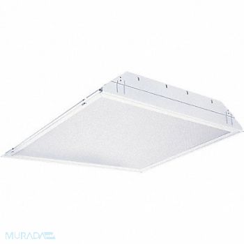LITHONIA LIGHTING Recessed Troffer 2 ft W x 2 ft L 51W, 6RPY6