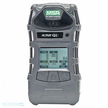 MSA Multi-Gas Detector 5 Gas -4 to 122F LCD, 6RPZ7