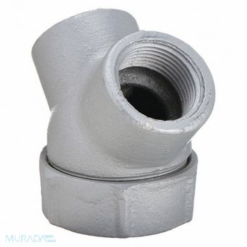 APPLETON ELECTRIC Capped Elbow Aluminium Trade Size 3/4in, 6RUL6