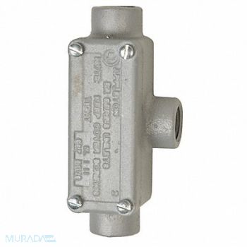 APPLETON ELECTRIC Conduit Outlet Body Iron Trd Sz 1/2in, 6RUM7