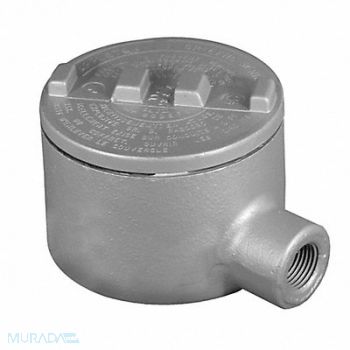 APPLETON ELECTRIC Conduit Outlet Body Iron Trd Sz 1/2in, 6RUX0