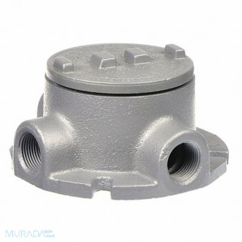 APPLETON ELECTRIC Conduit Outlet Body Iron Trd Sz 1in, 6RUY6