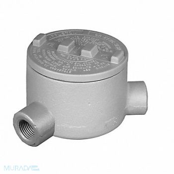 APPLETON ELECTRIC Conduit Outlet Body Iron Trd Sz 1/2in, 6RVF7